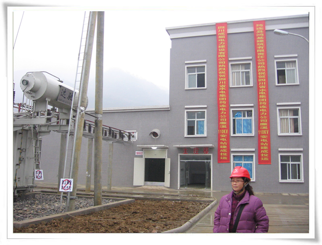 热烈祝贺廉溪110kV变电站完工投运