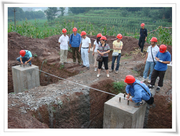 公司组织各部分联合对中核江南输变电工程举行周全检查