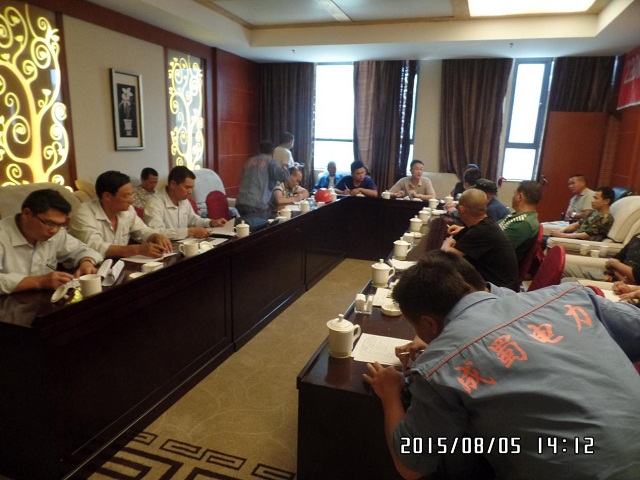 220kV徐家坝送电工程通过基础中心验收