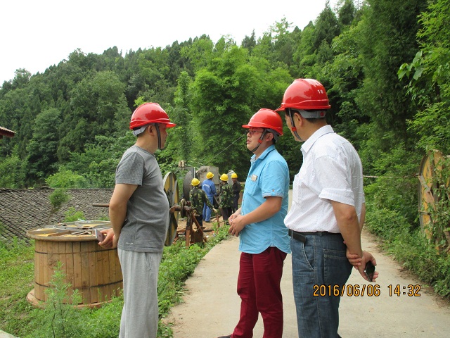 陈云总司理到南谭Ⅱ线OPGW刷新工程举行清静检查