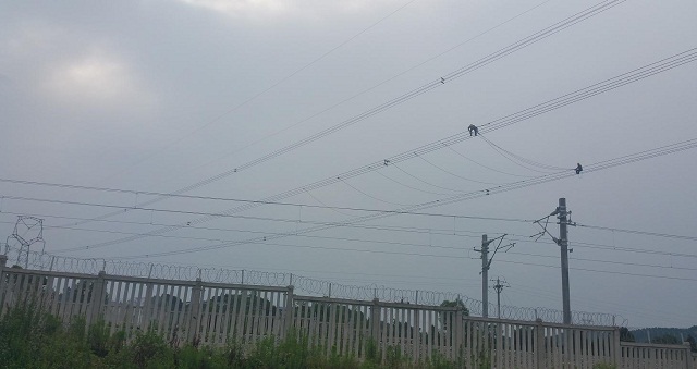 500kV南谭二线OPGW光缆刷新工程恢复送电