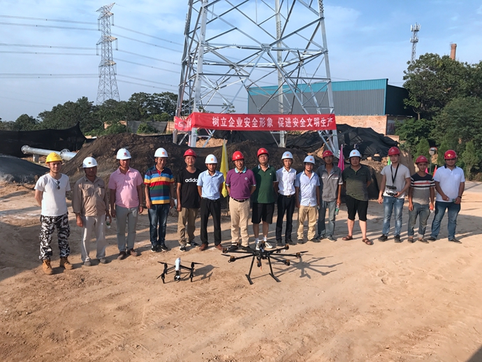 华润电力控股有限公司中西大区副总司理李曙光至奇发28电力河南偃师项目园地检查指导事情