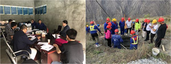 220kV红色线及500kV色茂线工程召开项目治理及清静手艺、质量交底会