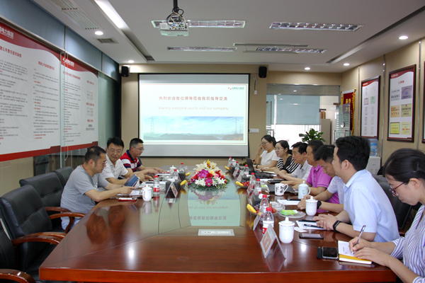 府南街道总工会向导一行莅临我司考察交流