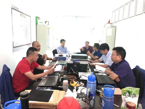 集团公司向导赴凯里万潮风电项目指导事情