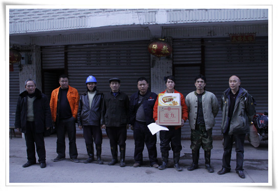 500kV石雅线、二普线线路覆冰，，，，奇发28电力抗冰保电