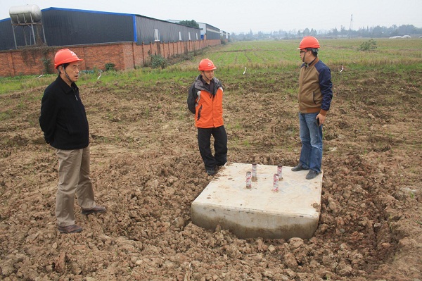 陈云总司理一行到石眉线检查指导事情