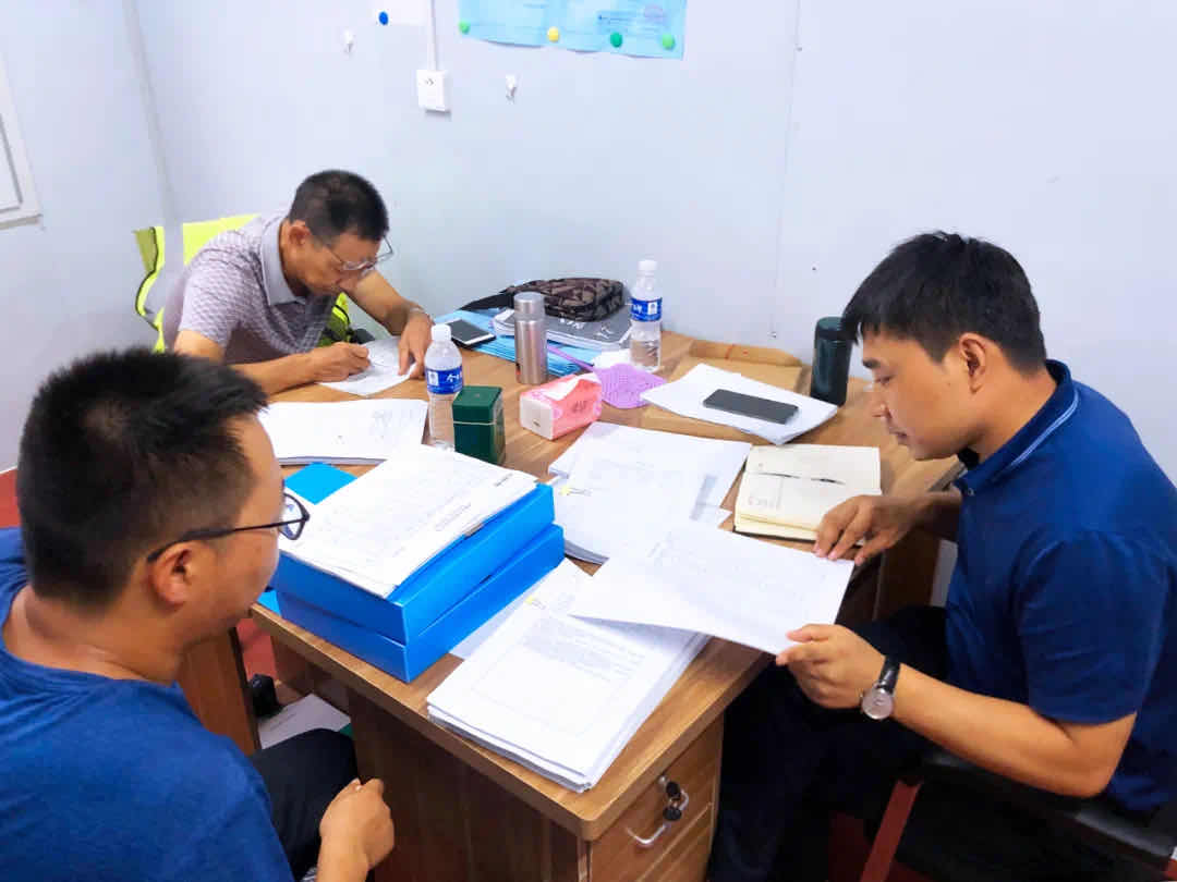 【奇发28动态】三一新能源河南延津110kV升压站开展清静生产检查