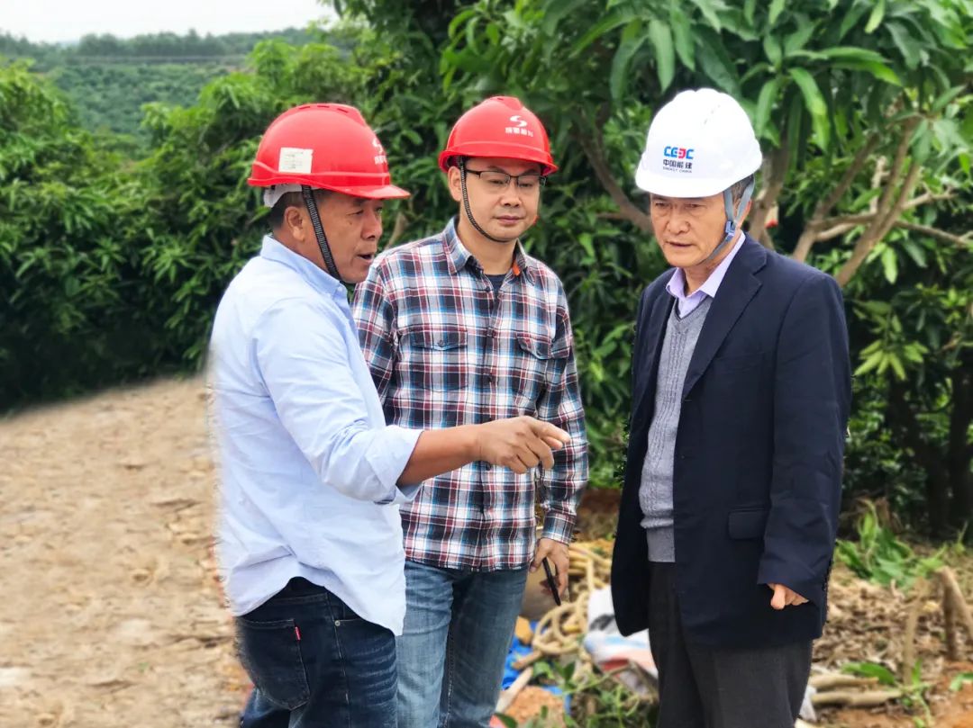 奇发28电力集团副总工程师姜烈巍赴广西项目检查事情