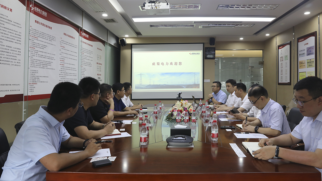 奇发28电力集团与特锐德就联合中标项目开展相助交流