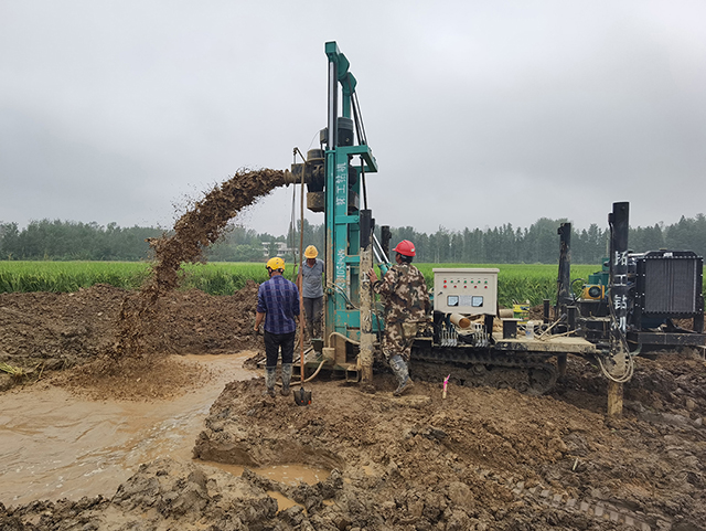 华润电力罗山30MW疏散式风电项目35kV集电线路工程全线意会