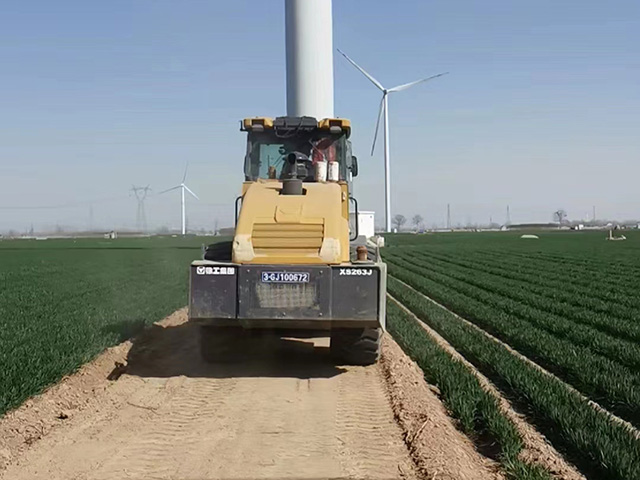 华润新能源内黄润风400MW风电项目磨练蹊径施工稳步推进