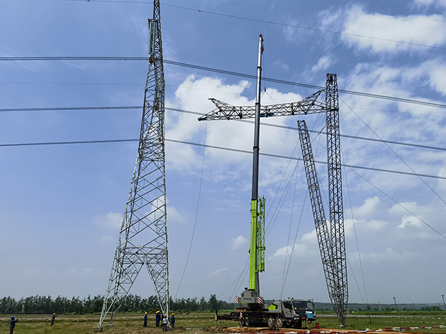 500kV磁永线445#-449#拉V塔刷新工程顺遂完工