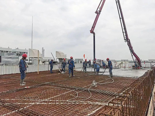 220kV总降变隐患治理项目主体结构顺遂封顶