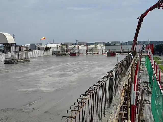 220kV总降变隐患治理项目主体结构顺遂封顶