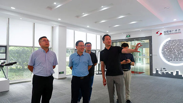 中南电力设计院电网工程公司向导一行莅临集团总部旅行交流