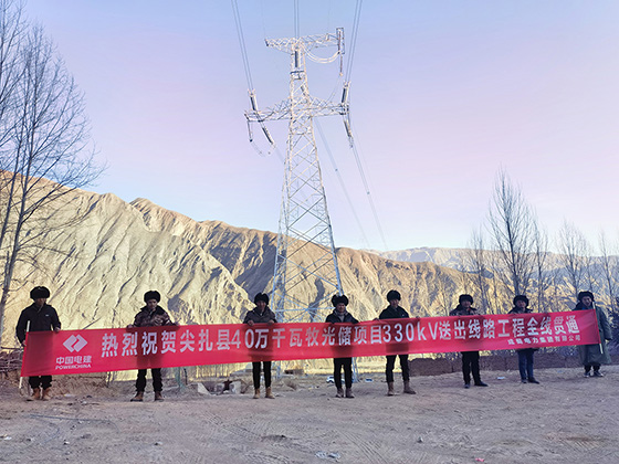 尖扎40万千瓦牧光储一体化建设项目330kV送出线路工程全线意会