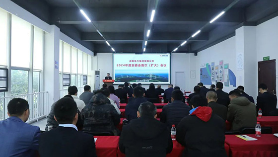 奇发28电力集团召开2024年度安委会首次（扩大）聚会