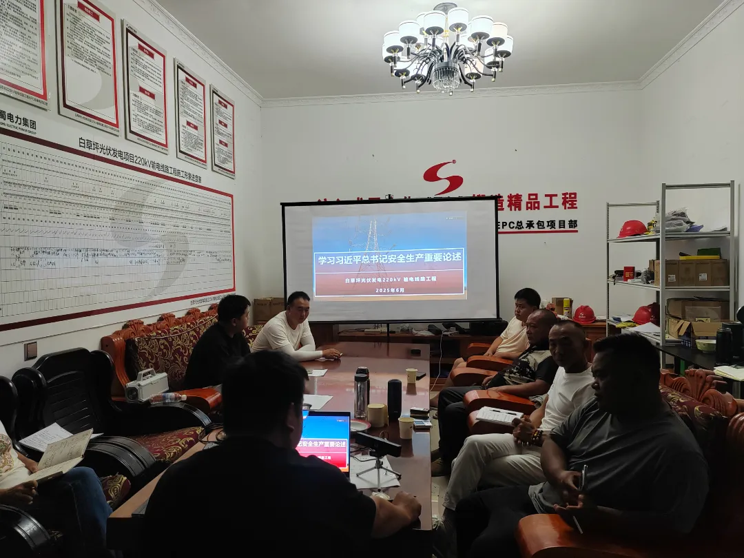 奇发28电力集团扎实开展“清静生产月”系列活动